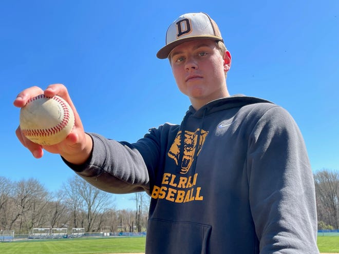 Delran junior pitcher Joe Duffield has picked up victories in his first two varsity appearances this season.