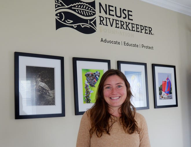 Samantha Krop, the new Sound Rivers Neuse Riverkeeper, describes her job as equal parts education, advocacy and science. Krop will be splitting her time between Sound Rivers’ New Bern and Raleigh offices as an advocate for the health of the Neuse River.