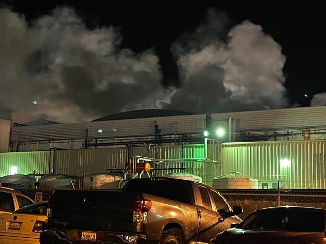 On Wednesday, April 13, 2022, a fire was reported at the Taylor Farms processing facility.