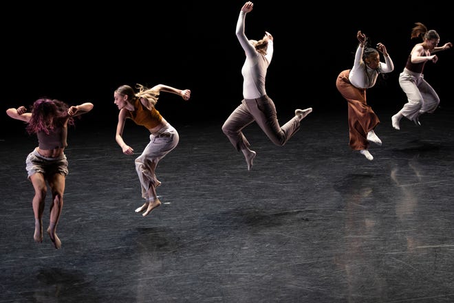 Cast of Sami Frost’s "I am. We are." FSU;s School of Dance will return from a two-year hiatus to showcase the talent of its faculty and students in its annual Days of Dance concert series April 15-16 and April 22-23.