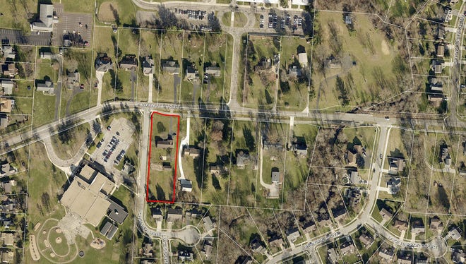 Westerville City Council is scheduled on April 19 to vote on a rezoning proposal of two parcels, 857 and 895 E. Walnut St., from rural residential to single-family residential. The house on the north side would be maintained and the two new buildable lots would face Chelsea Lane.