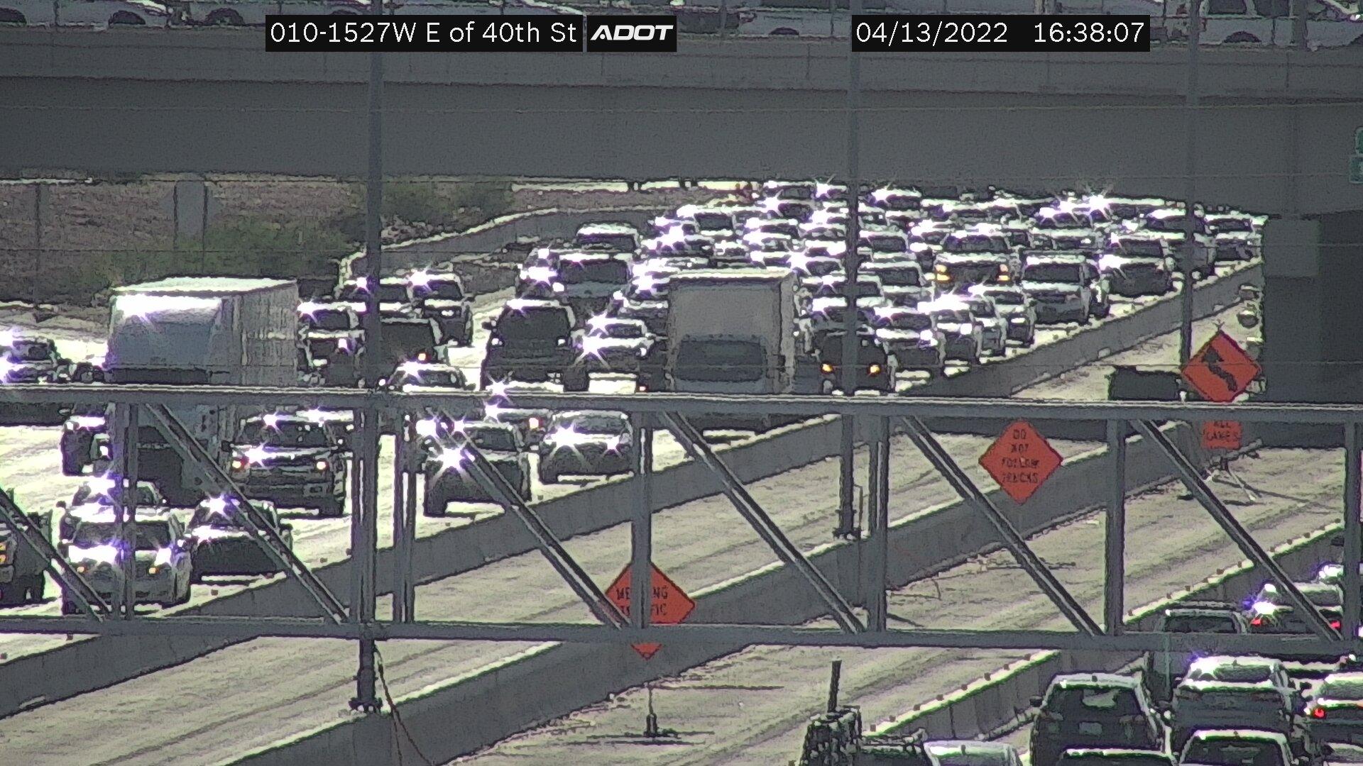 Weekend Traffic Delays Expected On I 10 Wb In West Valley Tempe