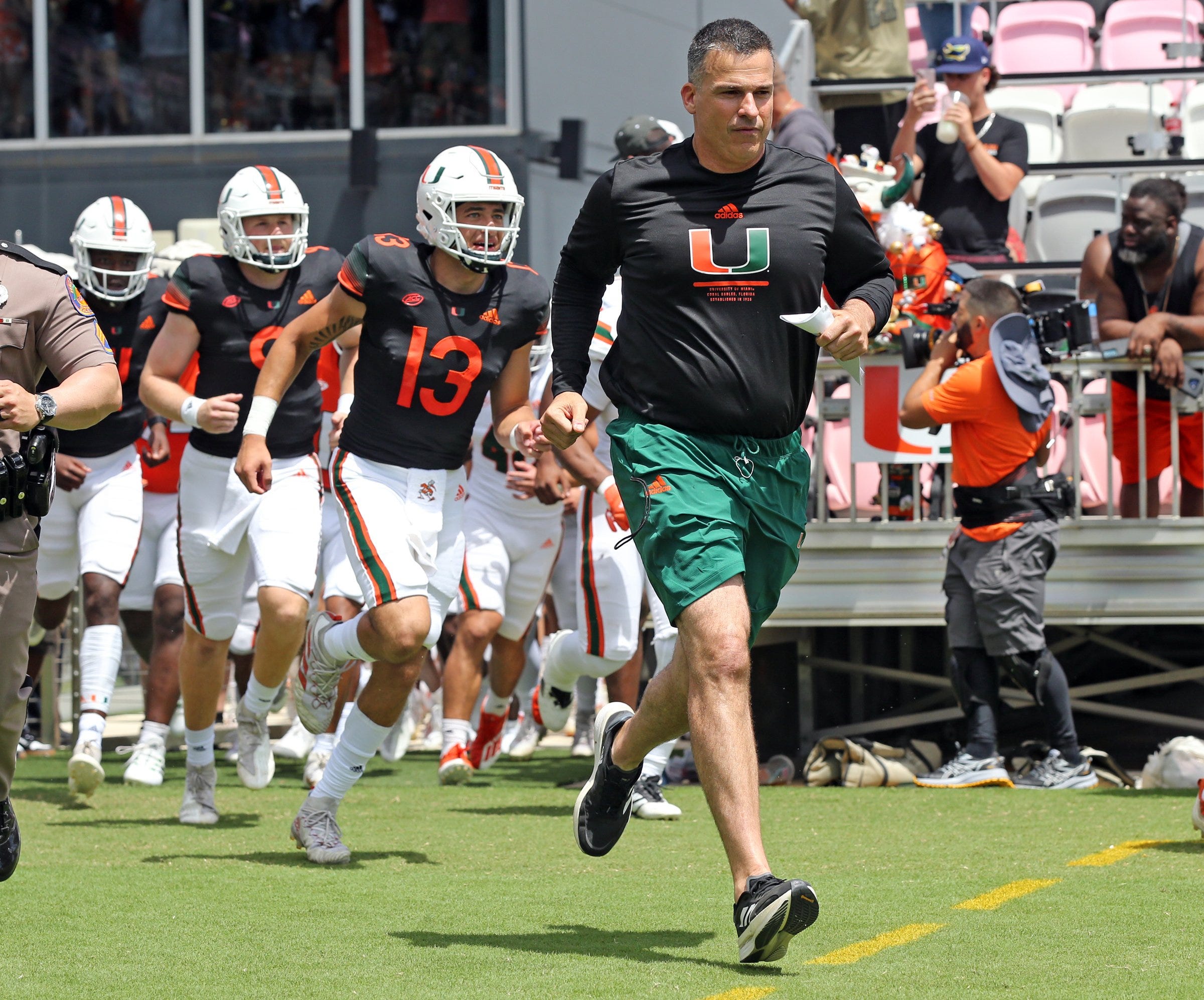 Mario Cristobal wants more physicality, accountability from Miami Hurricanes