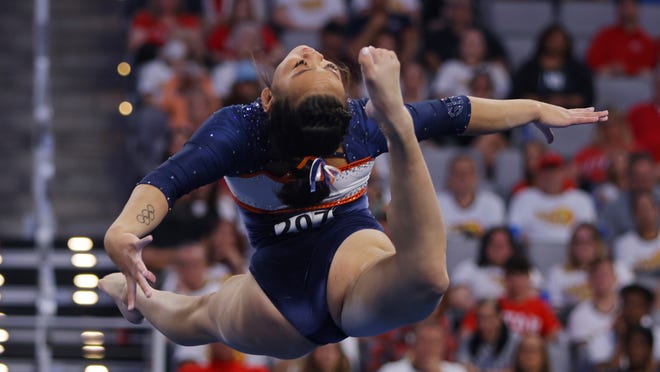 Auburn gymnastics tops LSU, Suni Lee picks up another 10 on bars
