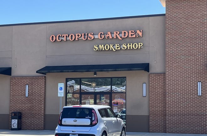 An Octopus Garden Smoke Shop in Weaverville. The North Carolina Department of the Secretary of State says it seized 75 counterfeit vape pens from Octopus Garden shops in and around Asheville.