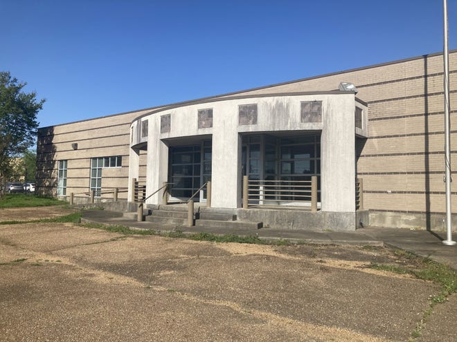 The Hinds County Board of Supervisors approved using $3 million in American Rescue Plan Act funds to renovate this building at 664 State St. in Jackson as county office space. The building, pictured on Monday April 18, 2022, was previously a U.S. Military processing station.