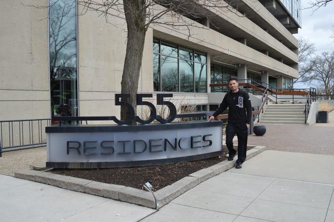 Members of the business and management community at the 555 Building on South Old Woodward Avenue are upset about the reconstruction project happening during the 2022 summer. Birmingham Ultimate Fitness owner Dustin Wenzel is one of them.