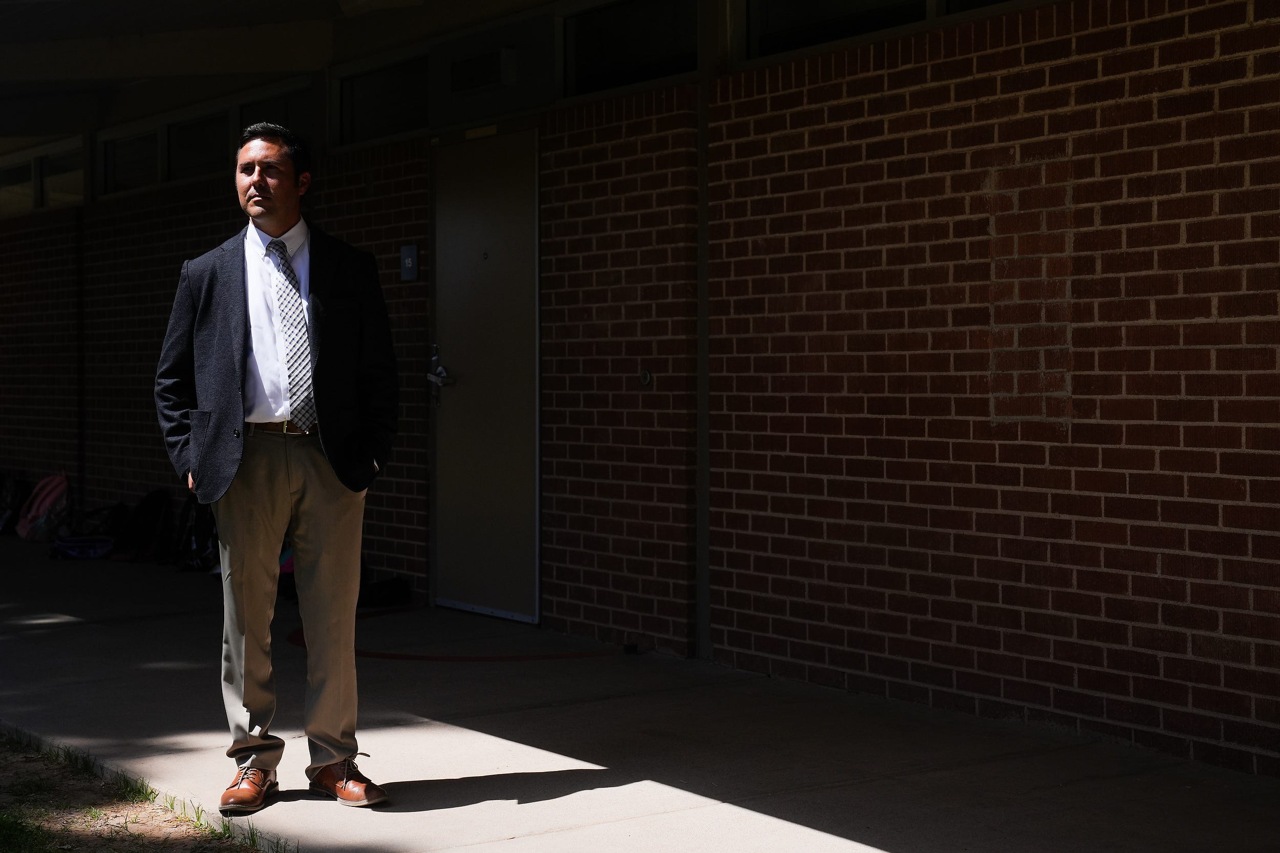 At Galveston Elementary, where Tony Alcala is the principal, 92% of students are Latino and 87% are considered low-income.