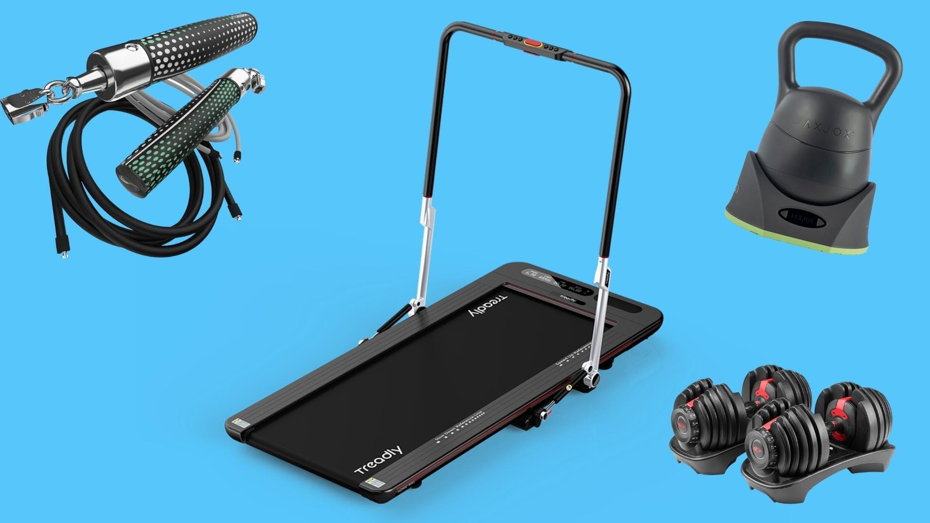 Short on space? Try working out with this compact exercise equipment
