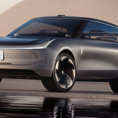 Lincoln Concept vehicle. Loaded with innovative te
