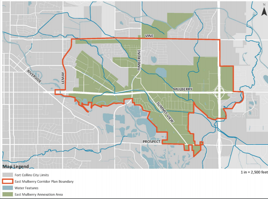 Mulberry St. annexation first step toward development at I25