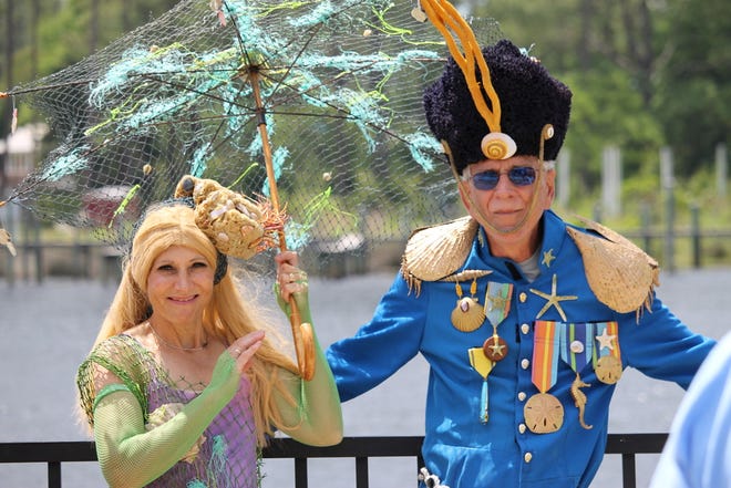 Fishy Fashion Show is part of the Carrabelle Riverfront Festival.