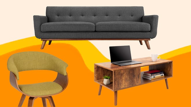 Mid-century modern furniture you can buy at Amazon