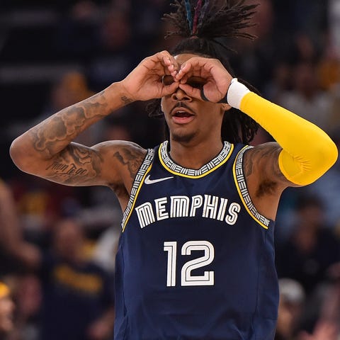 Ja Morant was one rebound shy of a triple-double.