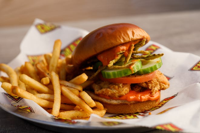 The Sweet and Spicy chicken sandwich from Chick N Max, a new franchise working to grow in central and western Kansas.