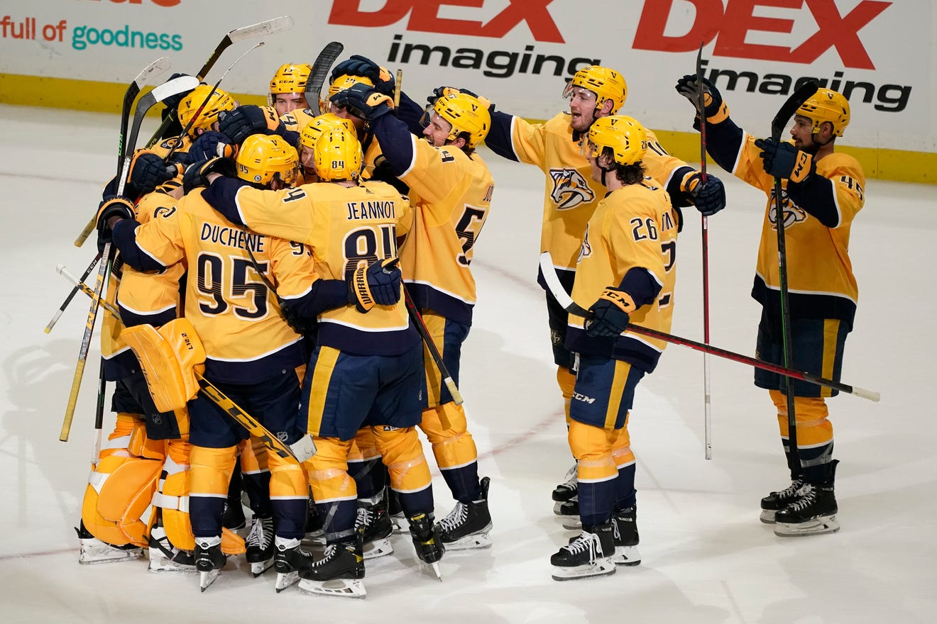 The Nashville Predators will be one of four NHL teams to take part in the 2022 Global Series.