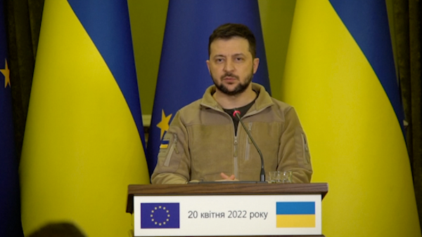 Zelenskyy on peace talks with Russia