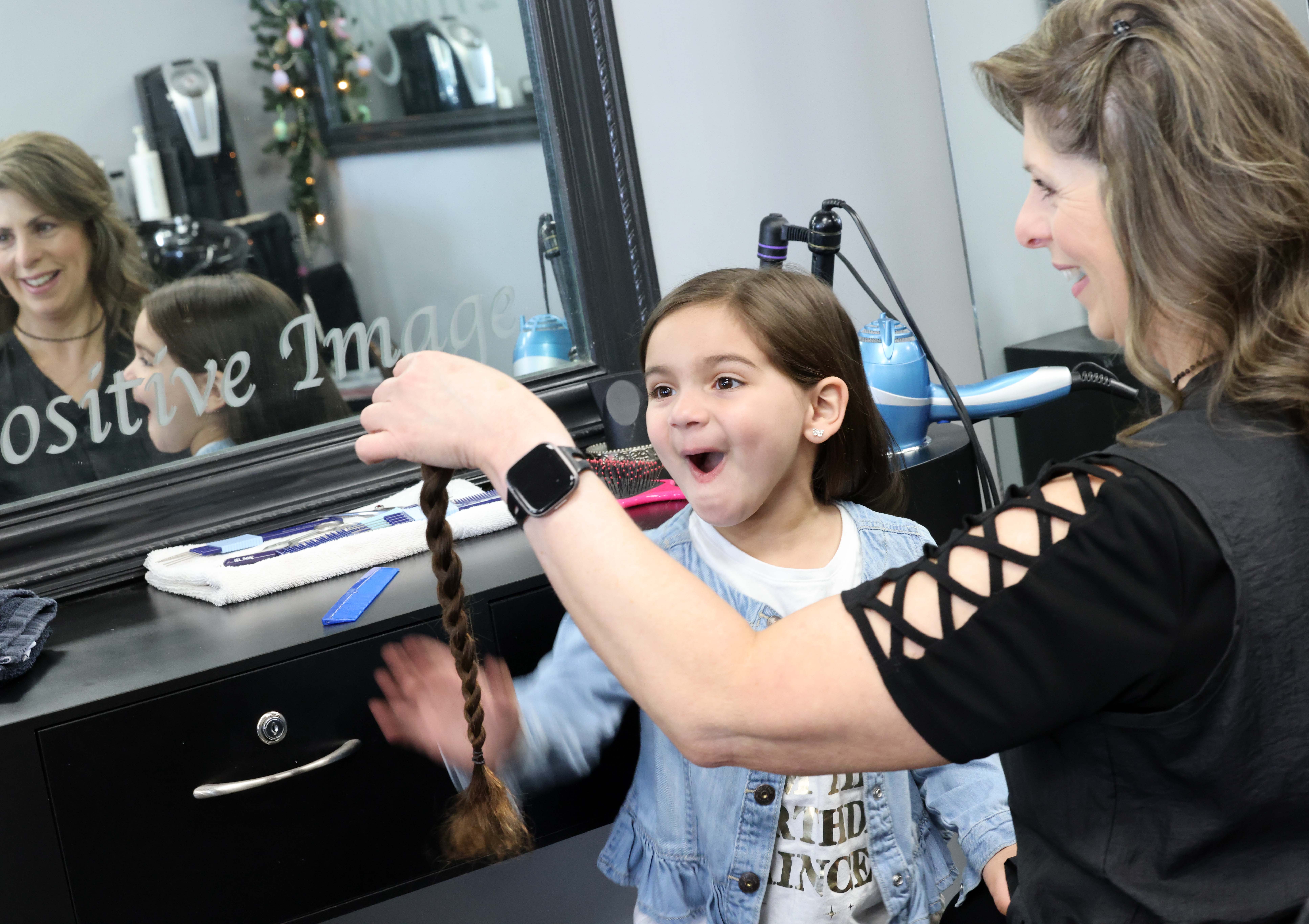 Brockton mother, daughter donate hair to Locks of Love 23 years apart