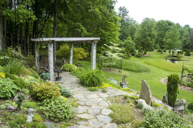 Bedrock Gardens in Lee, NH.