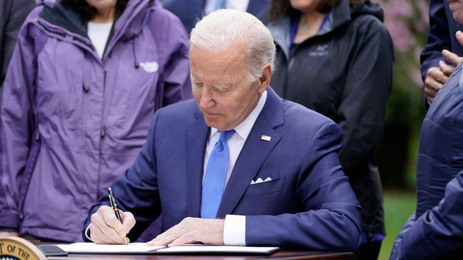Biden signs executive order on Earth Day