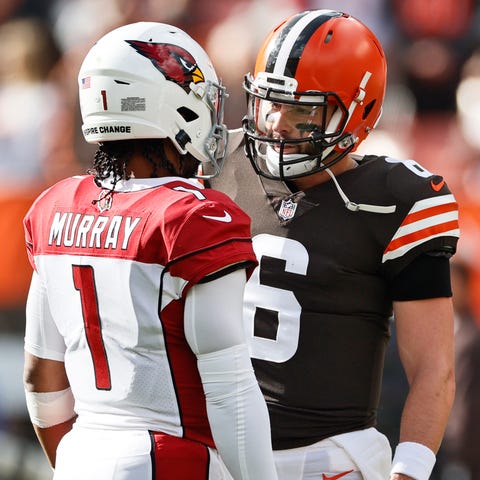 Browns QB Baker Mayfield (6) seems likely to be on