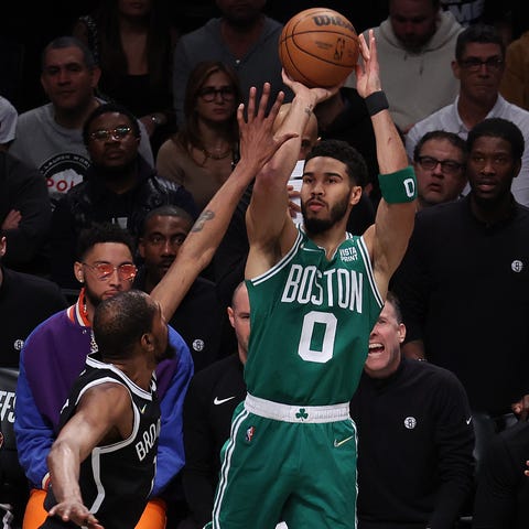 Jayson Tatum scored a game-high 39 points for the 