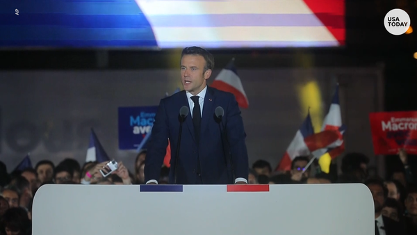Macron reelected in France