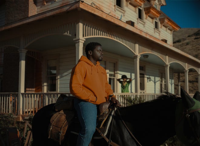 Daniel Kaluuya and Keke Palmer play horse trainers living in a California gulch where strange things start happening in Jordan Peele's horror film 'Nope.'