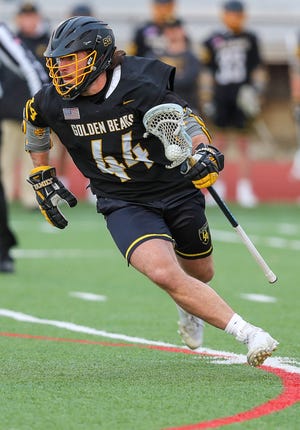 Sam Burns and Upper Arlington are 10-1 overall, 3-0 in the OCC-Central Division and ranked first in the state by LaxNumbers.com.