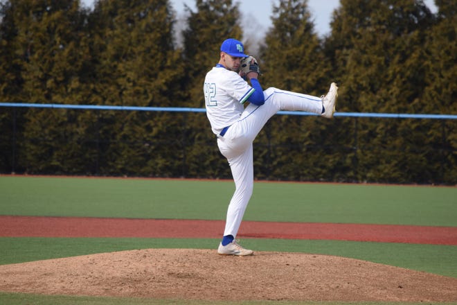 Salve Regina left-hander Dominic Perachi has gone a perfect 7-0 with an ERA of 0.40 this spring.