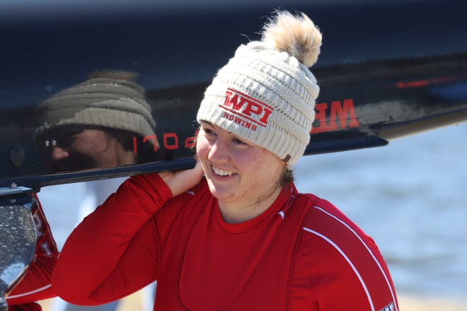 “It’s not the talent; it’s how hard you’re willing to work to get there," WPI's Caitlin Kean says of rowing. "It’s the ultimate team sport.”