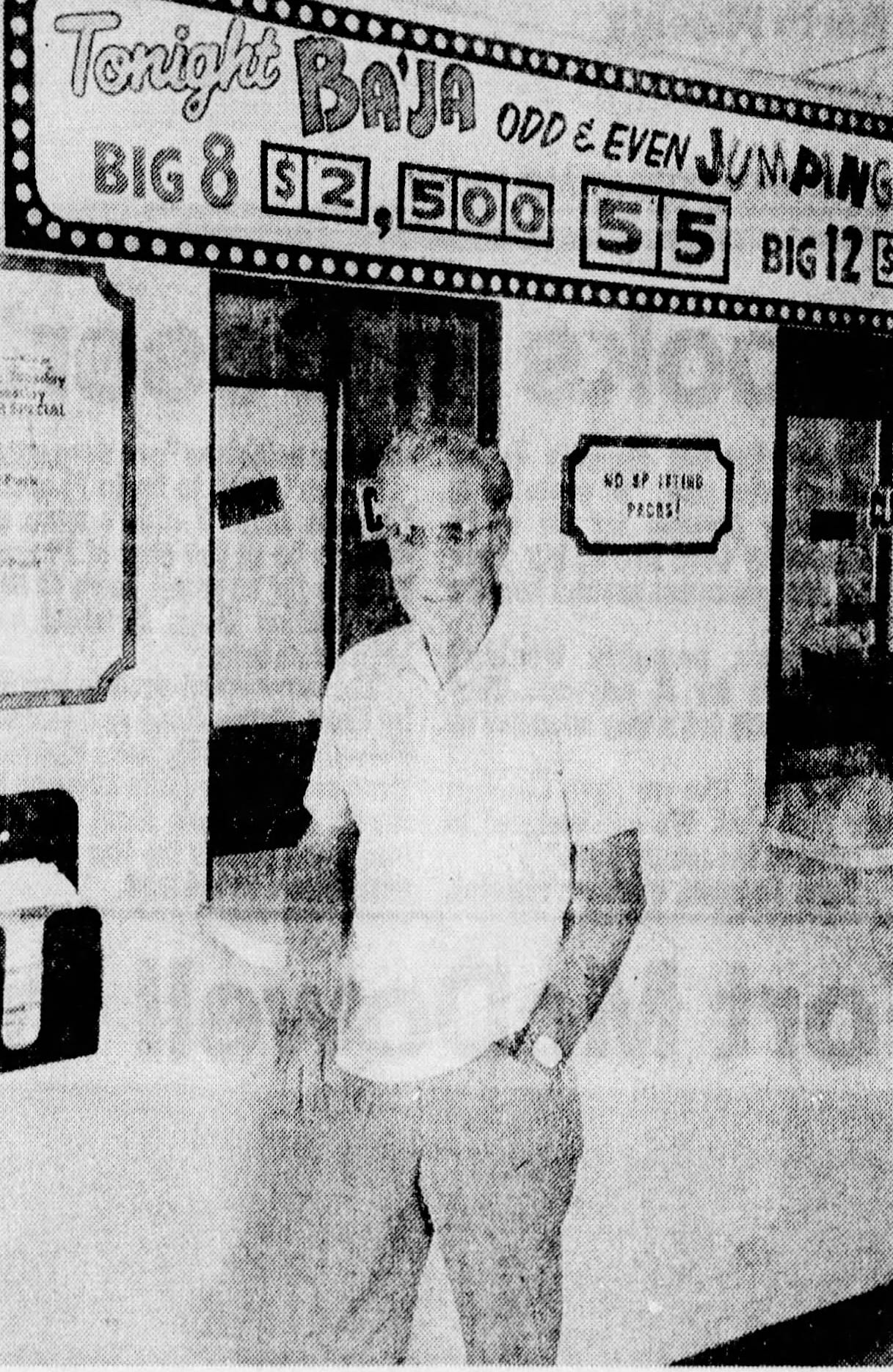 Howard Murray, general manager of the bingo operation, says the top prize he's ever paid is $15,000, but such high payouts are rare. (Published August 11, 1986)