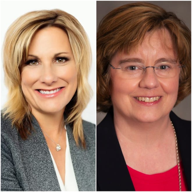 Gina Godbehere and Rachel Mitchell