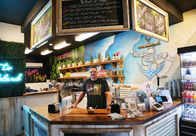 Tienda de batidos Superfood Playa Bowls abre en Hampton Beach, NH