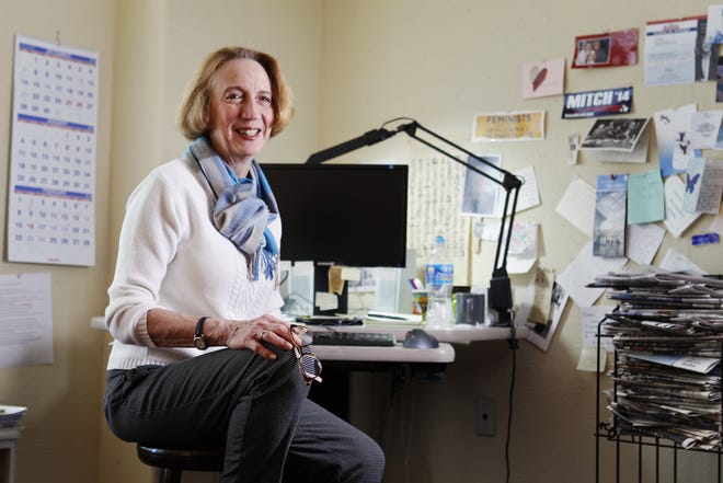 Deborah Yetter was helping oversee The Courier Journal's editorial page in 2015. Feb. 5, 2015