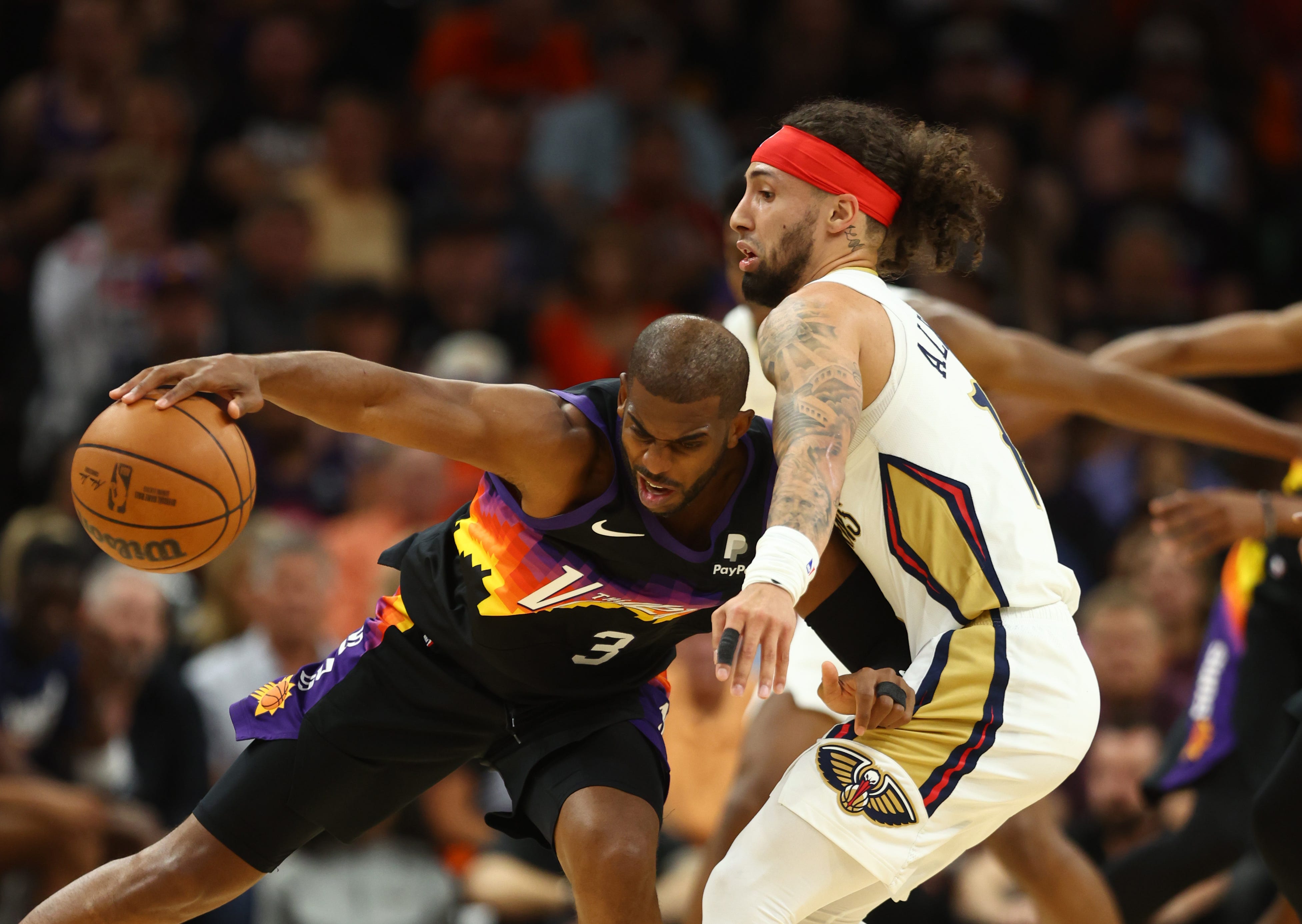 Chris Paul Gets Flagrant 1 For Kicking Rookie Jose Alvarado On Shot