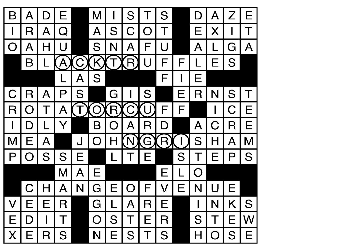 got a load of crossword cherrybopunut