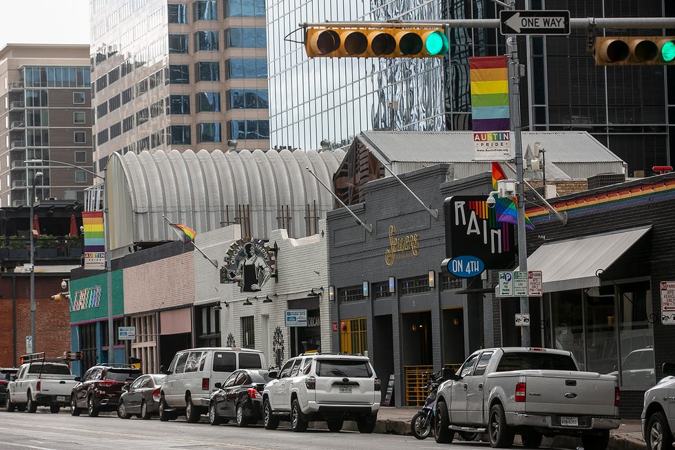 The West Fourth and Colorado streets neighborhood is home to most of the city's LGBTQ-centric bars.