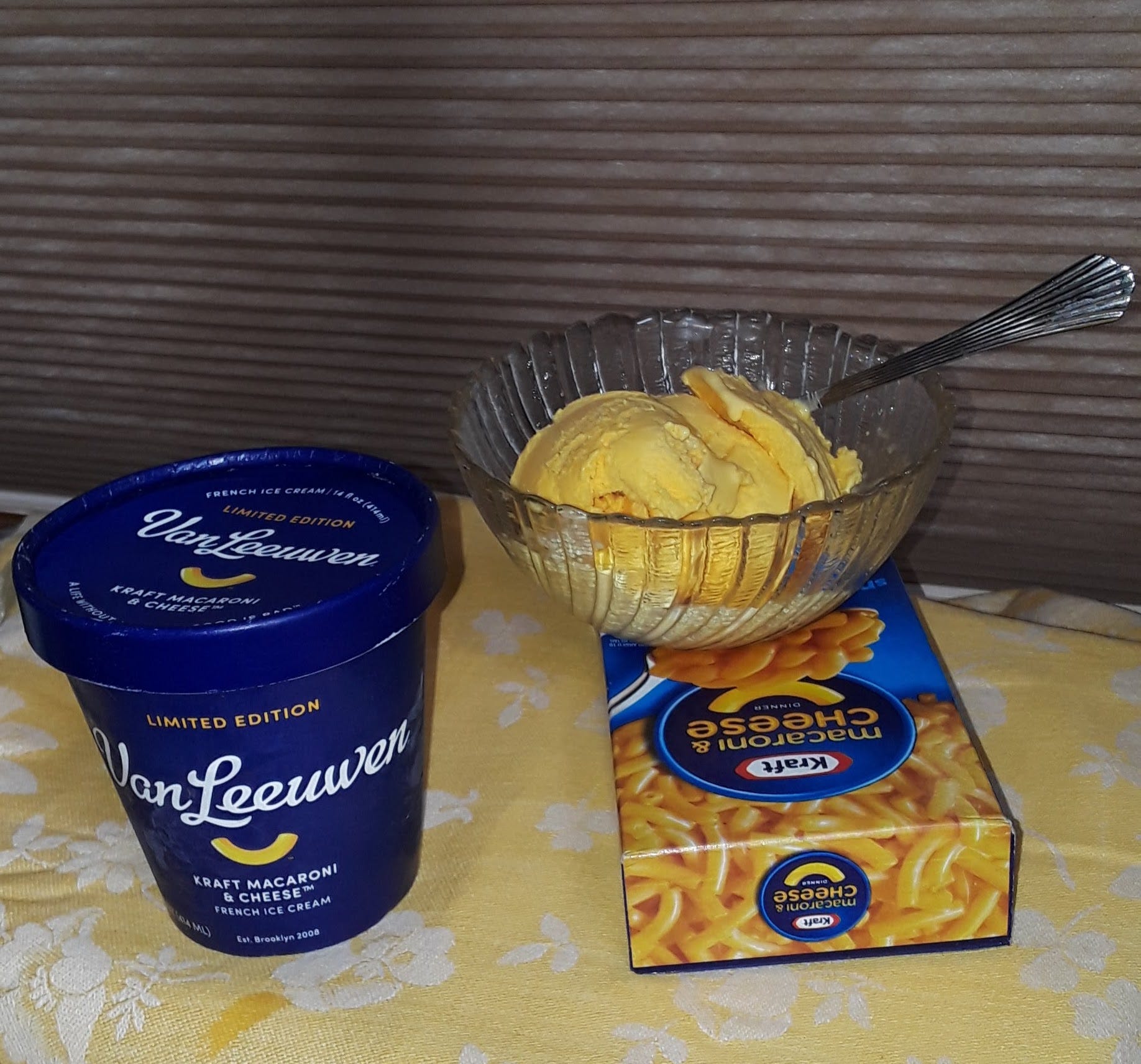 Top 10+ van leeuwen mac and cheese ice cream 1 Testing 1, 2, 3: Van Leeuwen's Kraft Macaroni & Cheese ice cream a sweet & salty treat