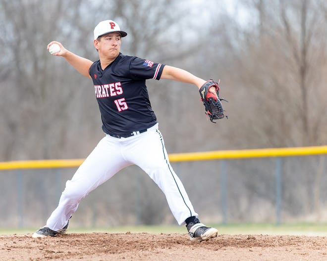 Alex Geyer has a 1.02 earned run average for Pinckney, but is 0-3 because of a lack of run support.