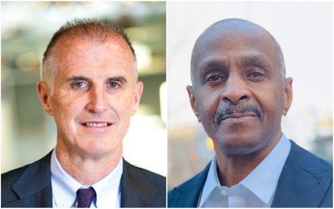 Mark Holden, left, is chairman of the board of the Americans for Prosperity Foundation and Americans for Prosperity. Bill Underwood, right, is a senior fellow at The Sentencing Project for the Campaign to End Life Imprisonment and previously served 33 years in federal prison.