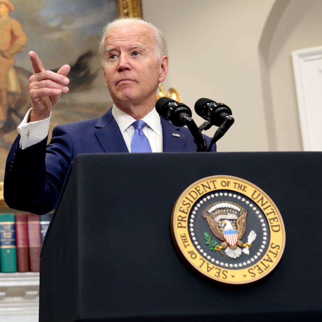 Biden speaks about student loan forgiveness