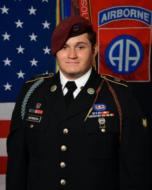 Spc. Luis Herrera died during a military vehicle accident Thursday, April 28, 2022, on Fort Bragg.