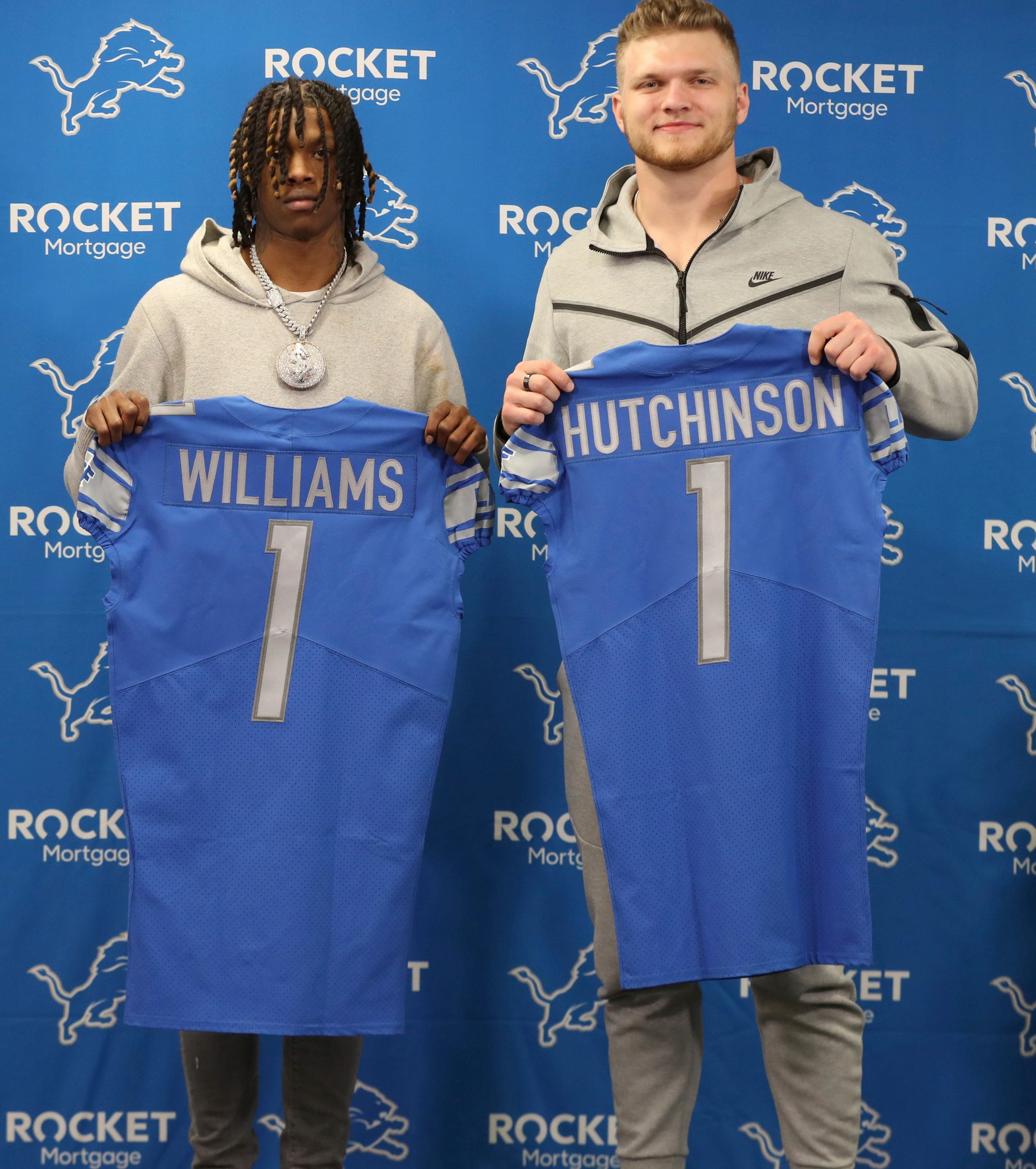 Detroit Lions reveal jersey numbers for 2022 NFL draft picks