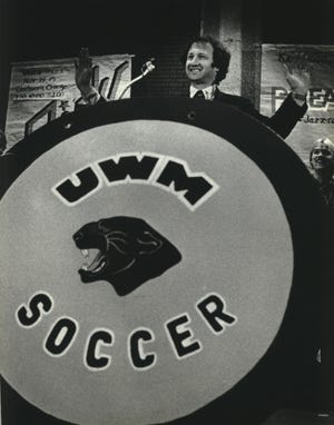 Dan Harris was UW-Milwaukee's first men's soccer coach and was 109-70-15 from 1973-83.
