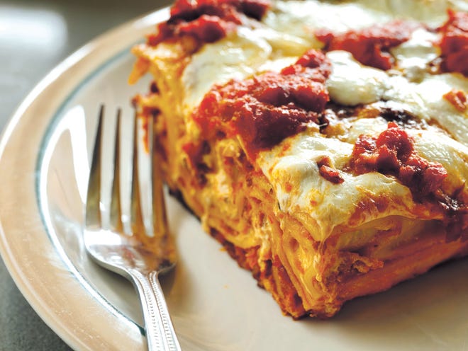 Alton Brown's "The Final Lasagna" recipe is in his latest cookbook “Good Eats: The Final Years.”