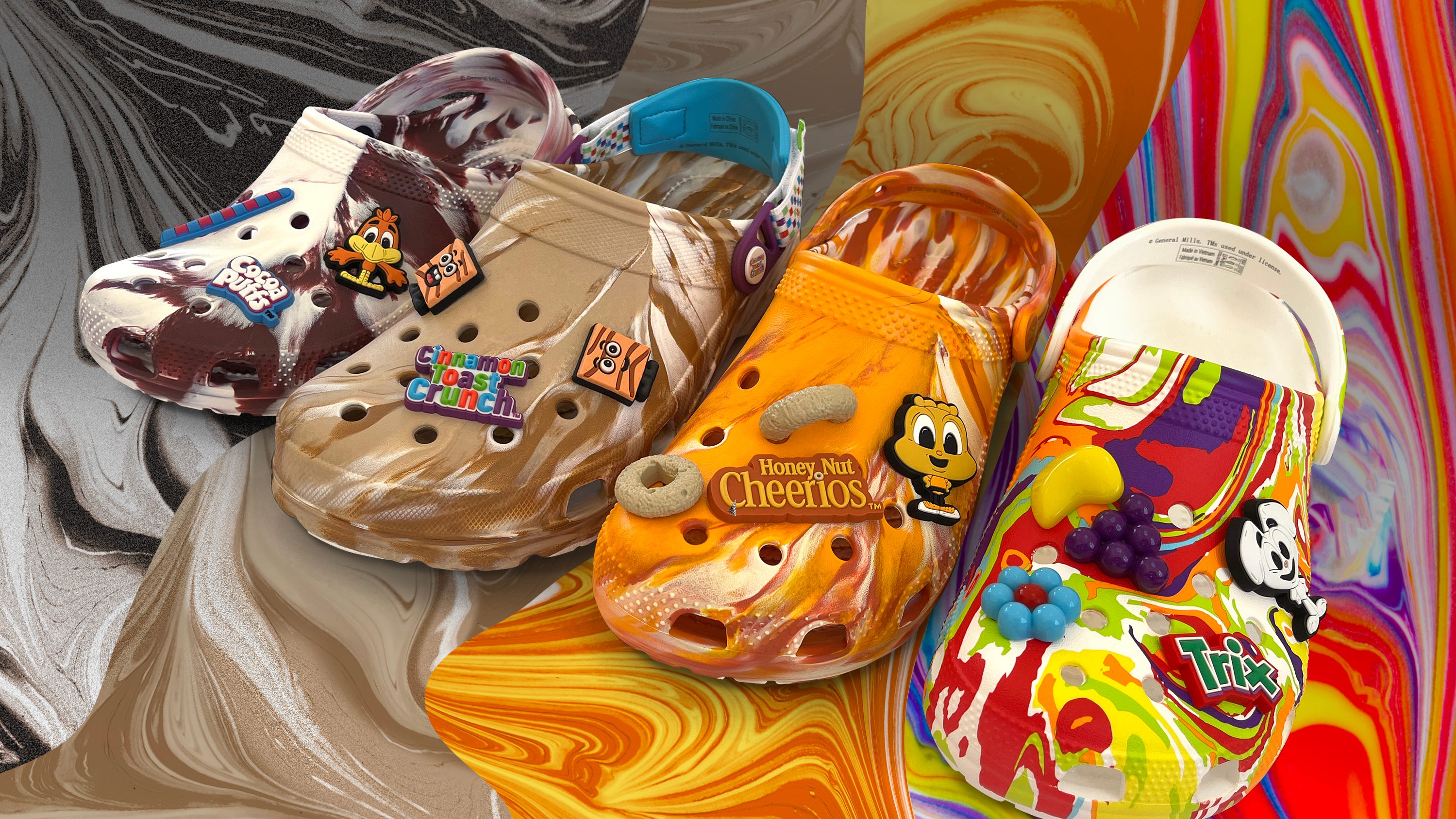 Cereal-inspired Crocs have hit shelves. Here's how to get some.