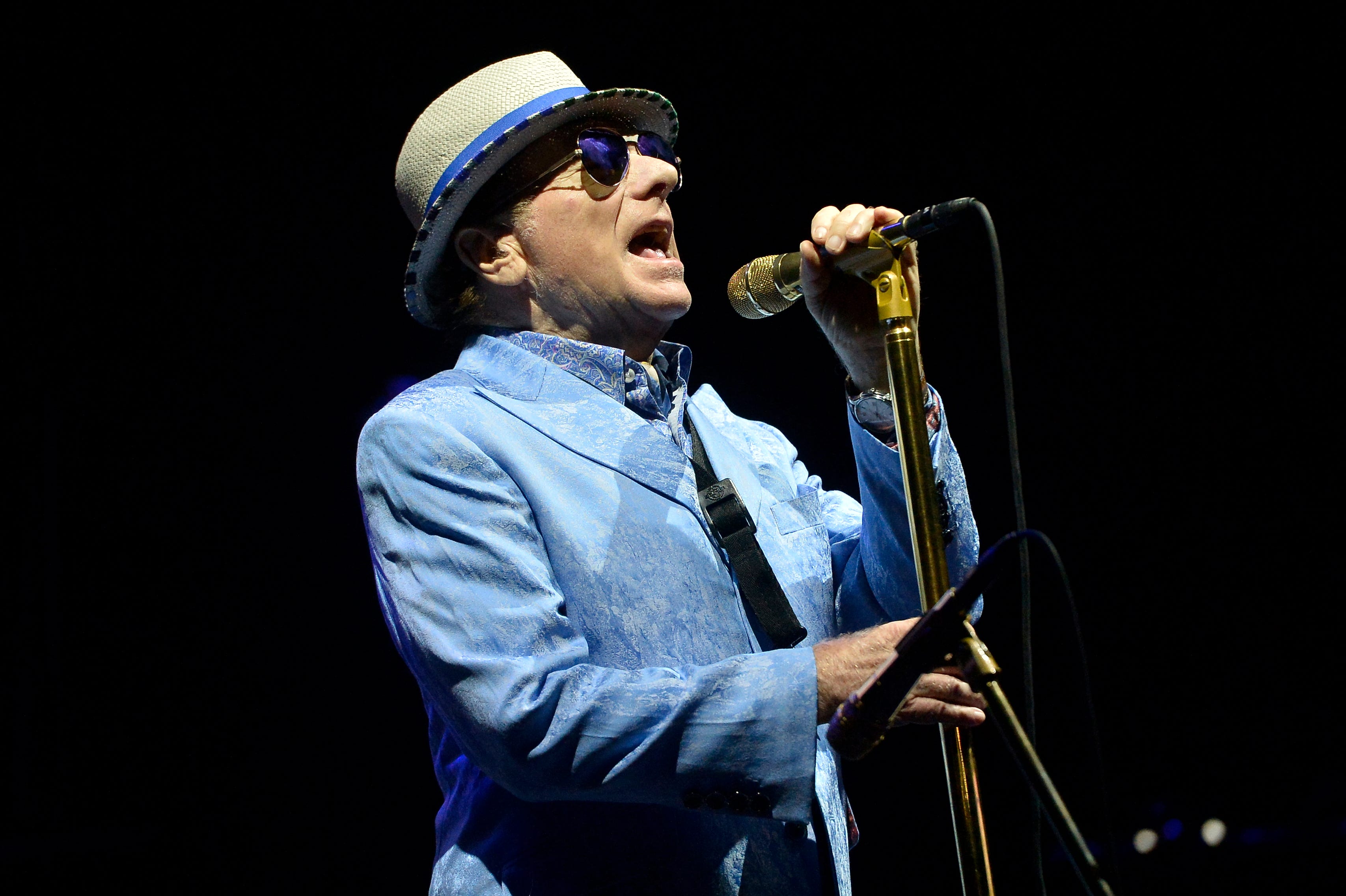 Van Morrison Returns To Memphis Beale Street Music Fest Stage