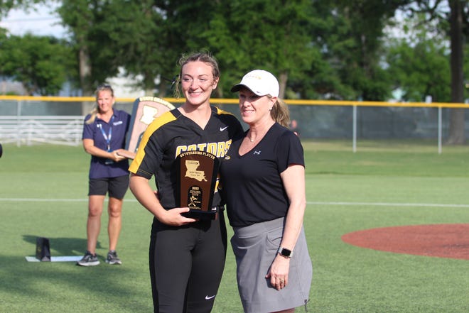 St. Amant junior Addison Jackson was named the Class 5A title game’s Outstanding Player.