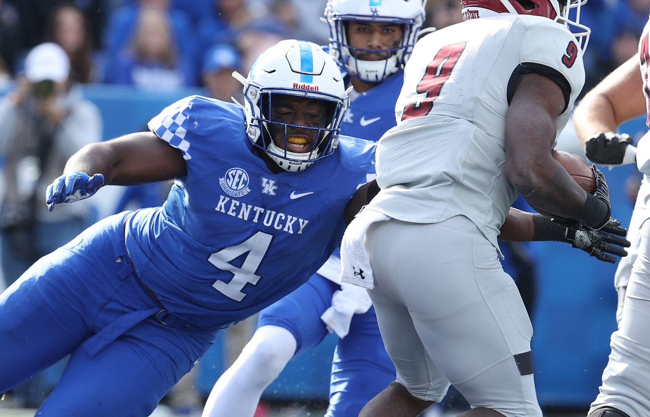 The Lions added Kentucky edge rusher Josh Paschal in the second round of the NFL Draft.